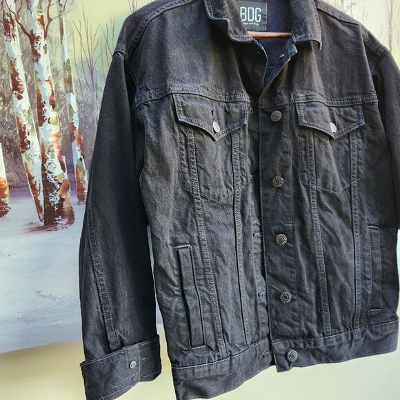 BDG Black Jean Jacket - Picture 5 of 6